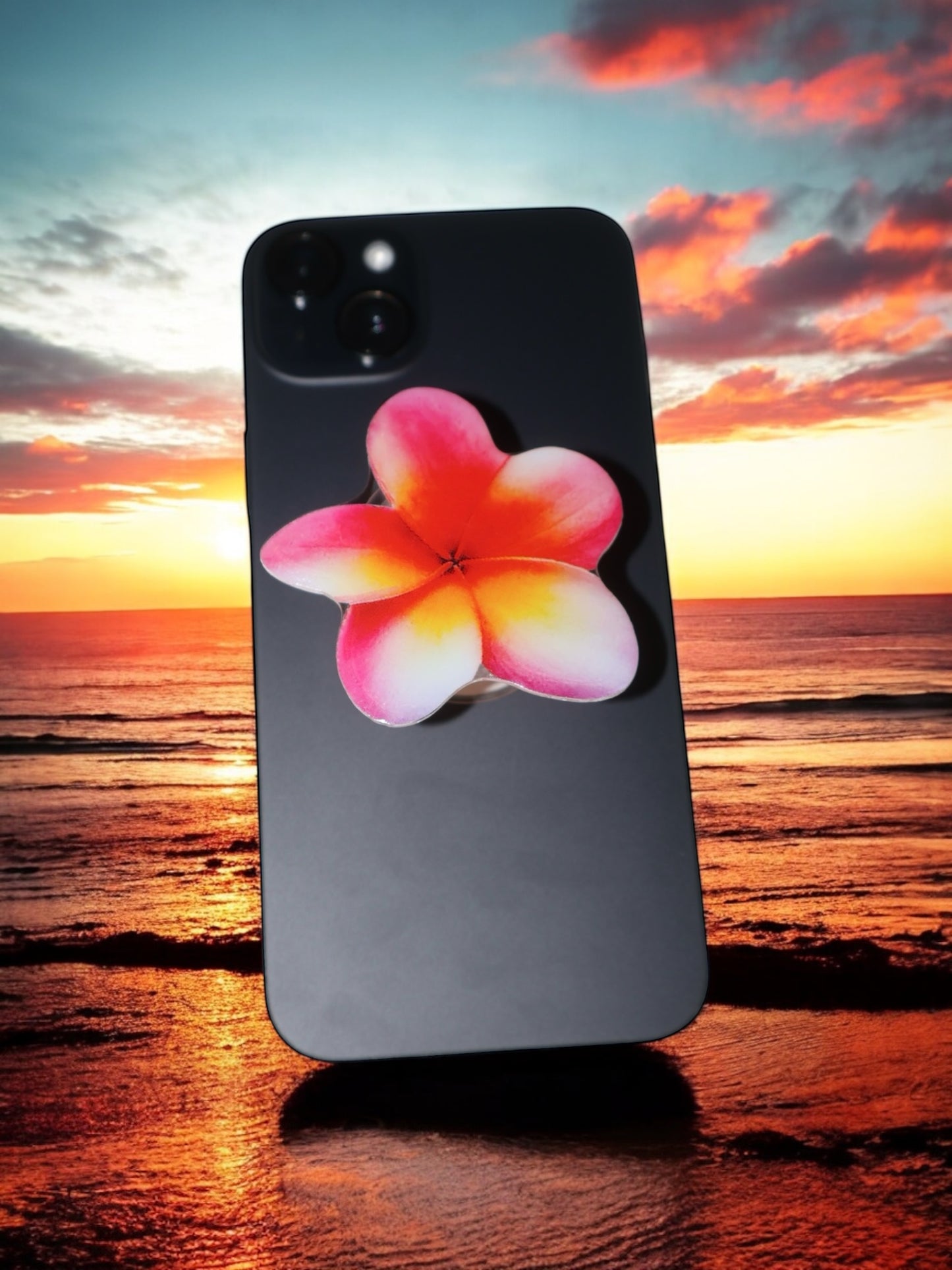 Sunset Plumeria Magsafe Grip